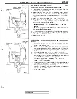 Предварительный просмотр 839 страницы Mitsubishi 3000GT 1991 Service Manual