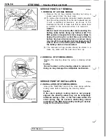 Предварительный просмотр 842 страницы Mitsubishi 3000GT 1991 Service Manual