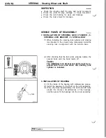 Предварительный просмотр 844 страницы Mitsubishi 3000GT 1991 Service Manual