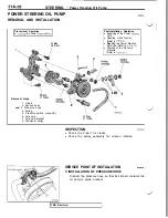 Предварительный просмотр 856 страницы Mitsubishi 3000GT 1991 Service Manual