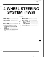 Предварительный просмотр 861 страницы Mitsubishi 3000GT 1991 Service Manual