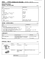 Предварительный просмотр 862 страницы Mitsubishi 3000GT 1991 Service Manual