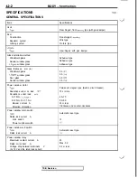 Предварительный просмотр 874 страницы Mitsubishi 3000GT 1991 Service Manual