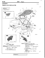 Предварительный просмотр 892 страницы Mitsubishi 3000GT 1991 Service Manual