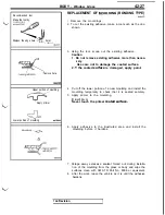 Предварительный просмотр 899 страницы Mitsubishi 3000GT 1991 Service Manual