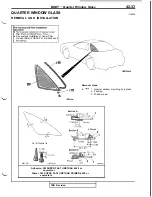 Предварительный просмотр 905 страницы Mitsubishi 3000GT 1991 Service Manual