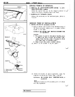 Предварительный просмотр 910 страницы Mitsubishi 3000GT 1991 Service Manual