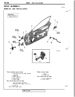 Предварительный просмотр 912 страницы Mitsubishi 3000GT 1991 Service Manual