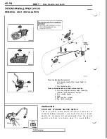 Предварительный просмотр 926 страницы Mitsubishi 3000GT 1991 Service Manual