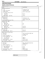 Preview for 940 page of Mitsubishi 3000GT 1991 Service Manual