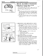 Preview for 948 page of Mitsubishi 3000GT 1991 Service Manual