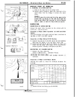 Предварительный просмотр 971 страницы Mitsubishi 3000GT 1991 Service Manual