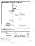 Предварительный просмотр 1006 страницы Mitsubishi 3000GT 1991 Service Manual