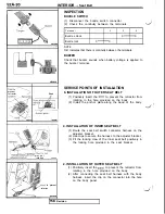 Предварительный просмотр 1008 страницы Mitsubishi 3000GT 1991 Service Manual