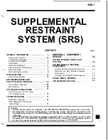 Предварительный просмотр 1011 страницы Mitsubishi 3000GT 1991 Service Manual