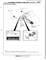 Предварительный просмотр 1013 страницы Mitsubishi 3000GT 1991 Service Manual