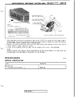 Preview for 1025 page of Mitsubishi 3000GT 1991 Service Manual