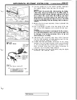 Preview for 1037 page of Mitsubishi 3000GT 1991 Service Manual