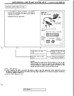 Предварительный просмотр 1047 страницы Mitsubishi 3000GT 1991 Service Manual