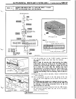 Предварительный просмотр 1057 страницы Mitsubishi 3000GT 1991 Service Manual