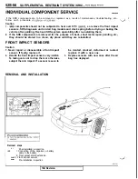 Предварительный просмотр 1066 страницы Mitsubishi 3000GT 1991 Service Manual