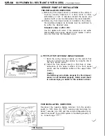 Предварительный просмотр 1068 страницы Mitsubishi 3000GT 1991 Service Manual