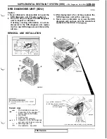 Предварительный просмотр 1069 страницы Mitsubishi 3000GT 1991 Service Manual