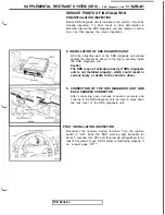 Предварительный просмотр 1071 страницы Mitsubishi 3000GT 1991 Service Manual