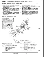 Предварительный просмотр 1072 страницы Mitsubishi 3000GT 1991 Service Manual