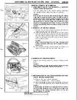 Предварительный просмотр 1073 страницы Mitsubishi 3000GT 1991 Service Manual