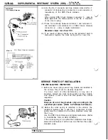 Предварительный просмотр 1076 страницы Mitsubishi 3000GT 1991 Service Manual