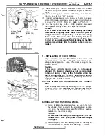 Предварительный просмотр 1077 страницы Mitsubishi 3000GT 1991 Service Manual