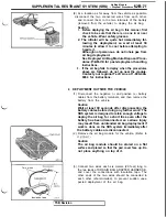 Предварительный просмотр 1081 страницы Mitsubishi 3000GT 1991 Service Manual