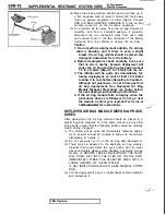 Предварительный просмотр 1082 страницы Mitsubishi 3000GT 1991 Service Manual