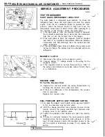 Предварительный просмотр 1092 страницы Mitsubishi 3000GT 1991 Service Manual