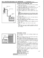 Предварительный просмотр 1096 страницы Mitsubishi 3000GT 1991 Service Manual