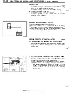 Предварительный просмотр 1106 страницы Mitsubishi 3000GT 1991 Service Manual