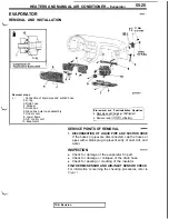 Предварительный просмотр 1107 страницы Mitsubishi 3000GT 1991 Service Manual