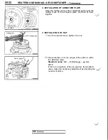 Предварительный просмотр 1114 страницы Mitsubishi 3000GT 1991 Service Manual