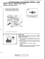 Предварительный просмотр 1121 страницы Mitsubishi 3000GT 1991 Service Manual