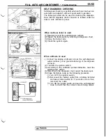 Предварительный просмотр 1135 страницы Mitsubishi 3000GT 1991 Service Manual