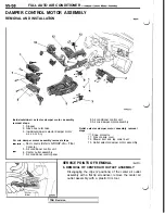 Предварительный просмотр 1140 страницы Mitsubishi 3000GT 1991 Service Manual