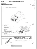 Предварительный просмотр 1142 страницы Mitsubishi 3000GT 1991 Service Manual