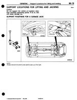 Предварительный просмотр 27 страницы Mitsubishi 3000GT 1994 Workshop Manual