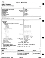 Предварительный просмотр 36 страницы Mitsubishi 3000GT 1994 Workshop Manual