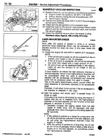 Предварительный просмотр 46 страницы Mitsubishi 3000GT 1994 Workshop Manual