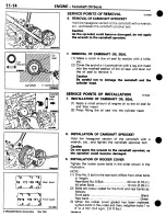 Предварительный просмотр 48 страницы Mitsubishi 3000GT 1994 Workshop Manual