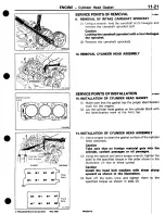 Предварительный просмотр 55 страницы Mitsubishi 3000GT 1994 Workshop Manual