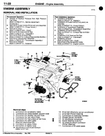 Предварительный просмотр 62 страницы Mitsubishi 3000GT 1994 Workshop Manual