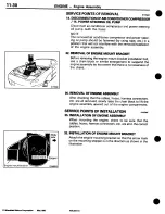 Предварительный просмотр 64 страницы Mitsubishi 3000GT 1994 Workshop Manual